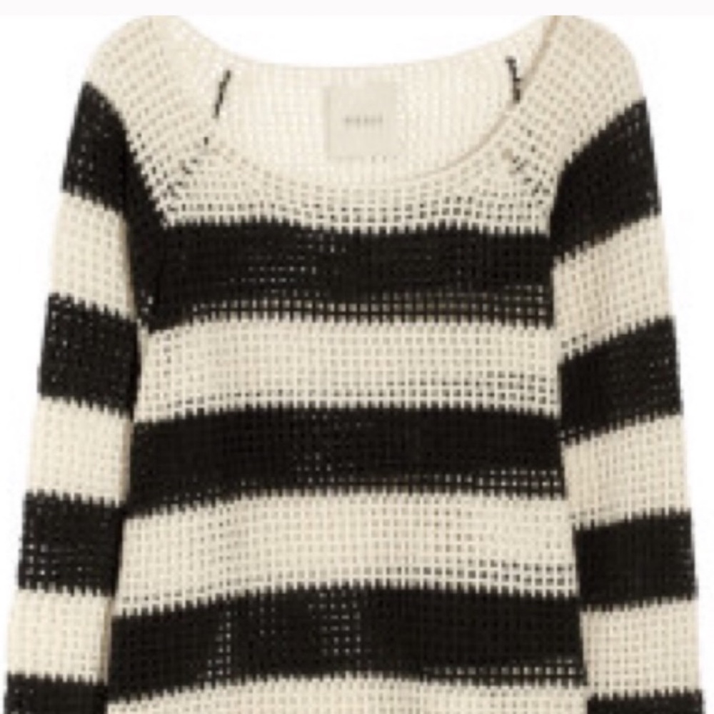 Mason loose knit stripe sweater